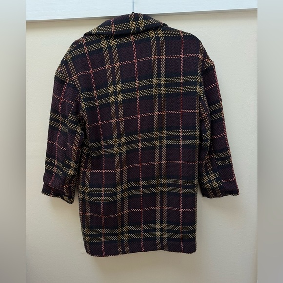 Stradivarius plaid coat - Picture 4 of 6